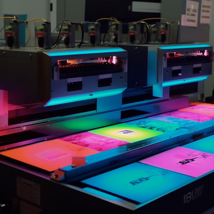 What is spot UV printing?