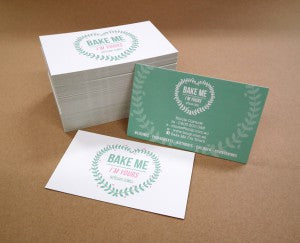 Uncoated Business Cards