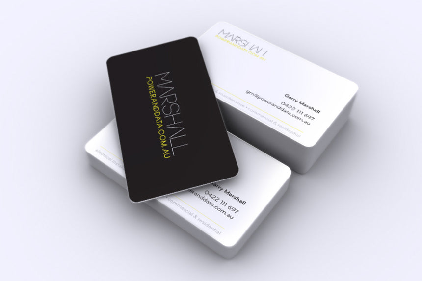 Rounded Corner Business Cards